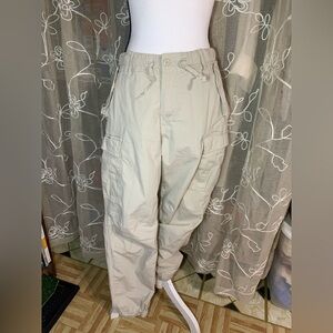 H&M Khaki Cargo Jogger Pants